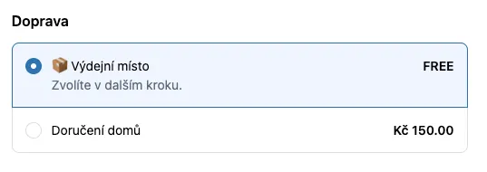 Shipping example